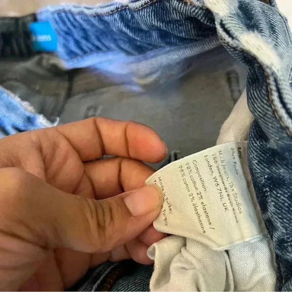 Mih high rise cropped bootcut denim jeans size 25 - Picture 4 of 5